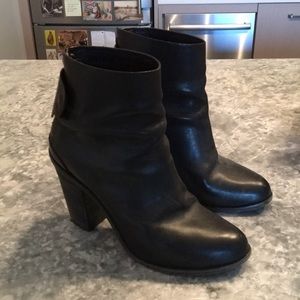 rag & bone sz 39 black booties